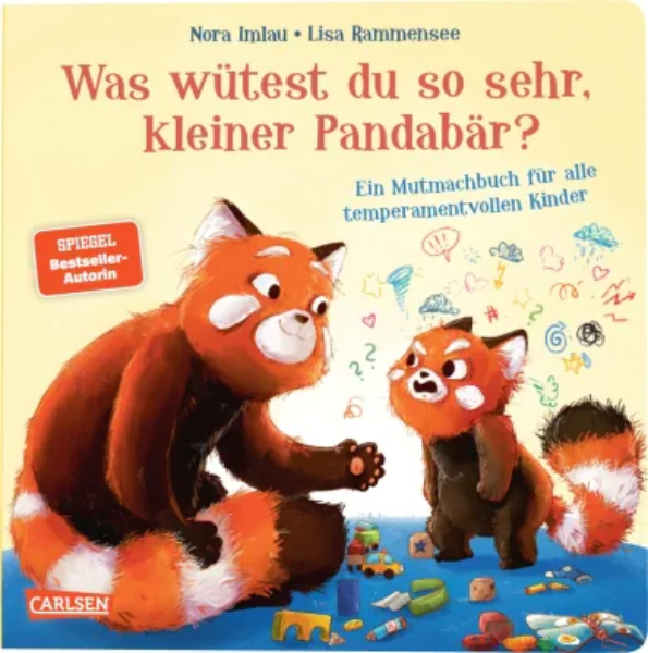 Was wütest du so sehr, kleiner Pandabär?